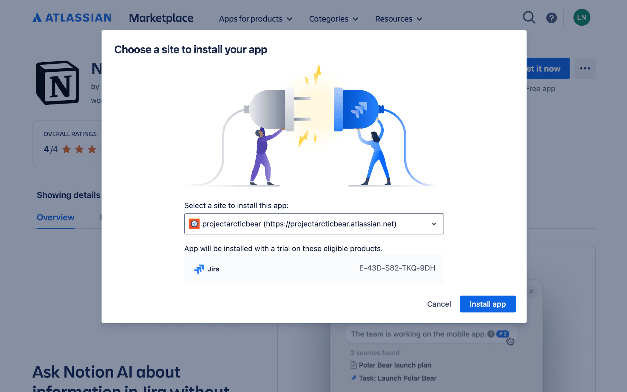 hc: Konnektor-Einrichtung in Jira