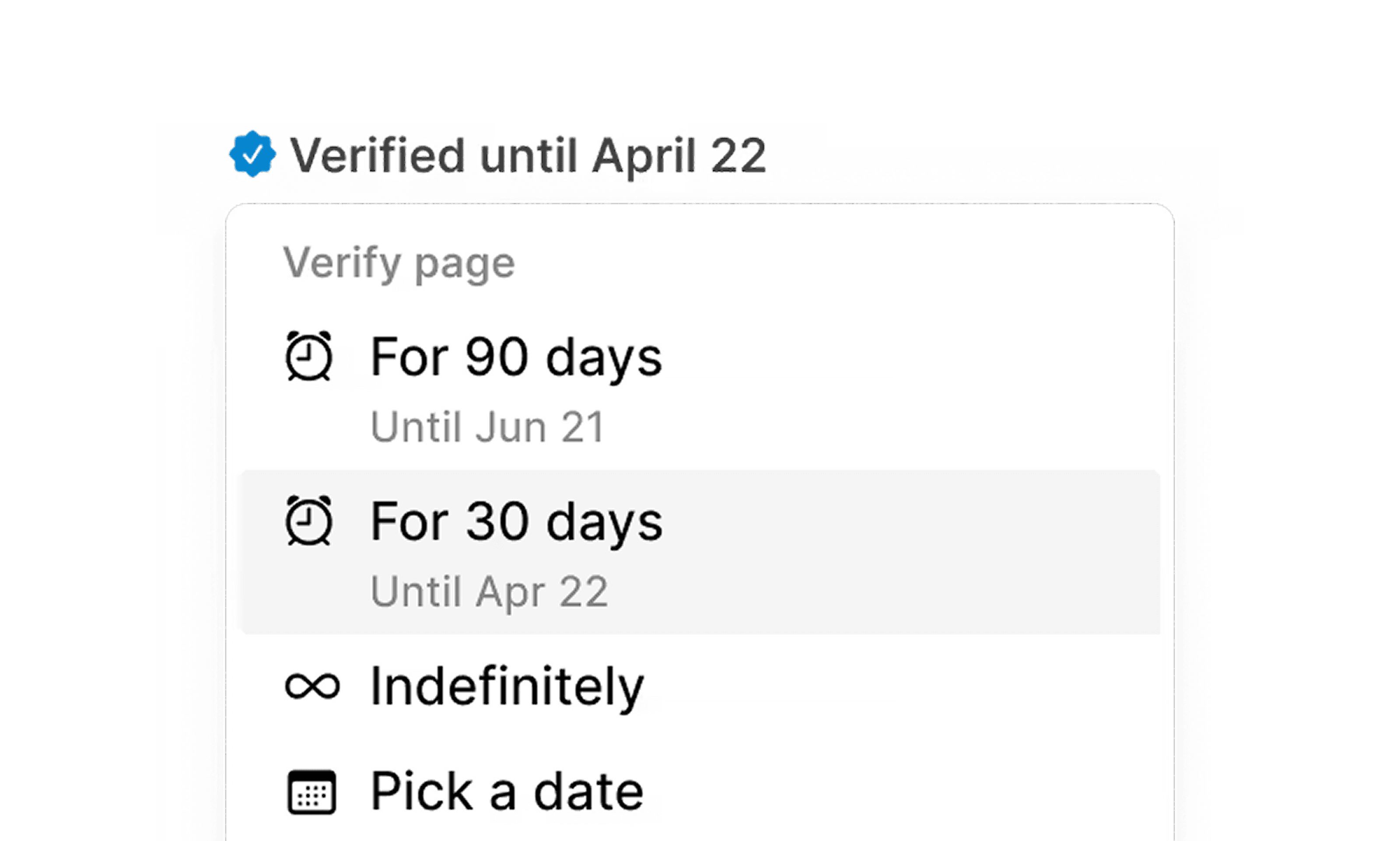 Verifizierung