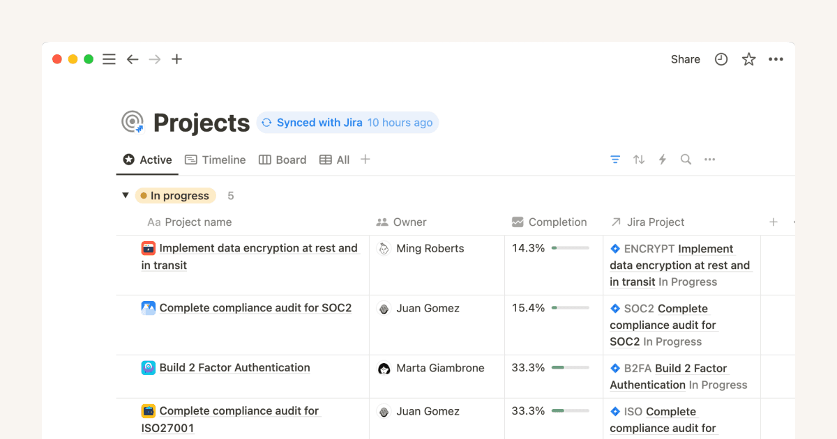 Entfessle die Zusammenarbeit mit der Jira-Einbindung von Notion