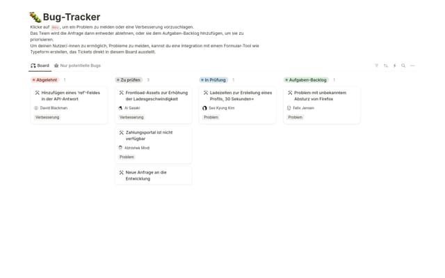 Bug-Tracker