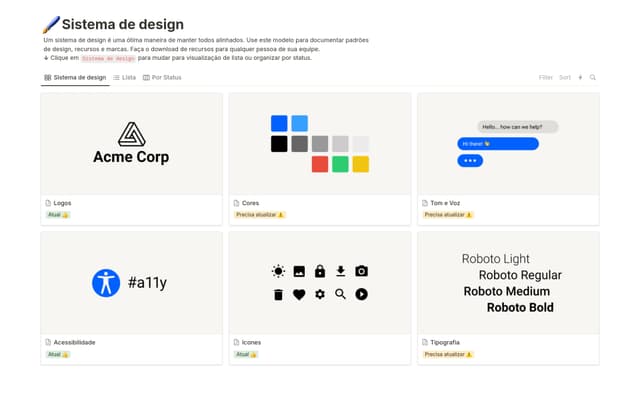 Sistema de Design