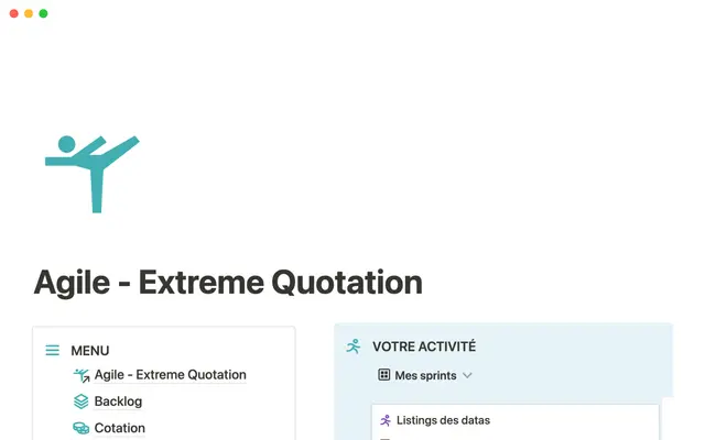 Système Agile - Extreme Quotation