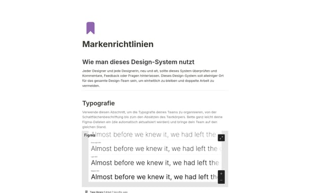 Markenrichtlinien
