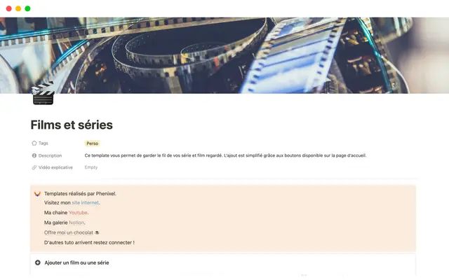 Films et séries