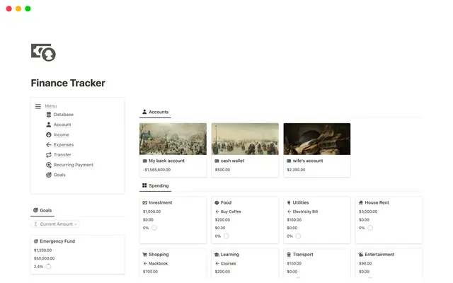 Finance Tracker