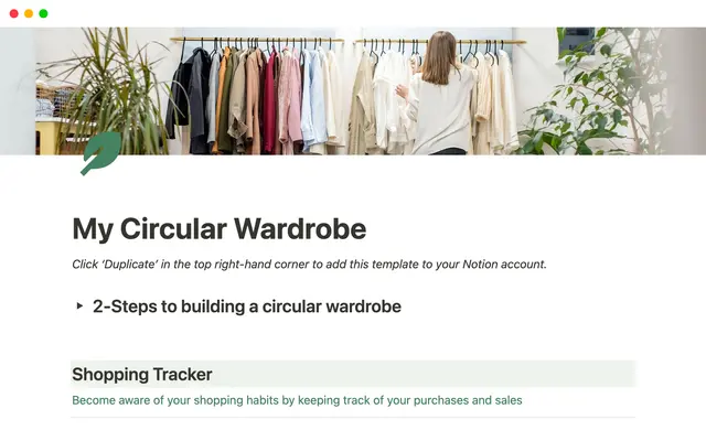 My Circular Wardrobe